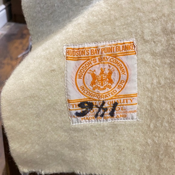 Hudson Bay baby blue point blanket wool blanket - Picture 3 of 4